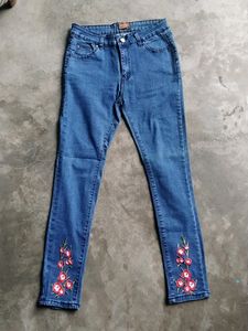 #New Skinny Denim Jeans Dark Blue