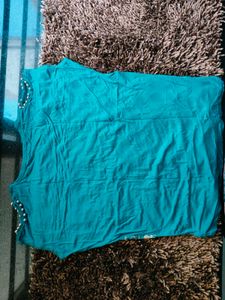 Seq Green Color Top