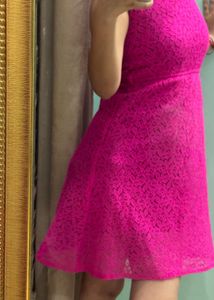 Magenta Frock Dress
