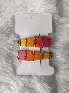 Colorful Hair Clips - Set of 2