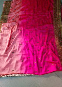Full Designer Women Georgette Saree