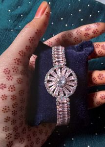 Rose Gold Rhinestone Bracelet❤️‍🩹