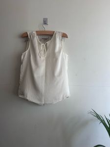 H&M Off White Top - S