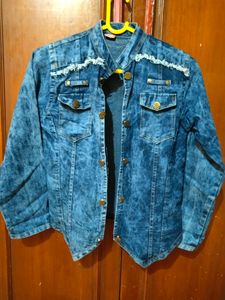 Acid Wash Denim Jacket