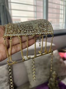 Gold Statement Cuff Bracelet