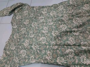 Pure Cotton Printed Kurta Set With Pant &amp; Dupatta