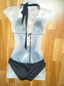 Black One Piece Swimsuit