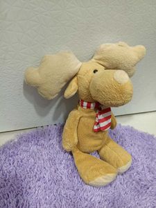 Cute Plush Moose Toy / Christmas Decoration m