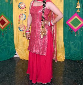 Party Wear Sequence Suit