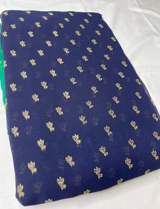 Beautiful Green And blue Saree For Women