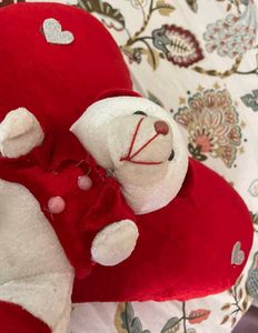 Heart Teddy Hanging