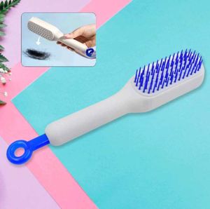 Self-Cleaning Hairbrush Anti-stattic Comb