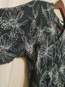 Janasya Floral Print Top For Women&#39;s