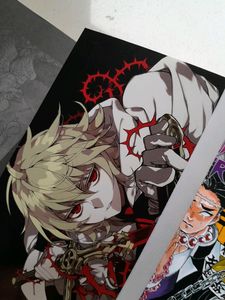 SEARAPH OF THE END + DEMON SLAYER MANGA 🍀