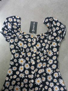 Floral Print Mini Dress