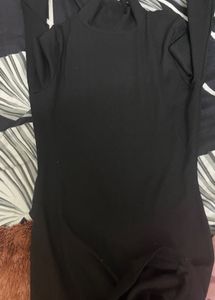 Newme Black Bodycon Dress