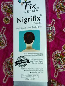 Fix Derma Nigrifix Cream With Ratinol &amp;Lactic Acid
