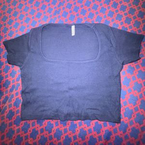 Square Neck Crop Top