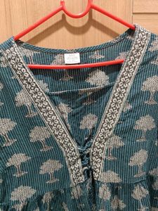 Short Kurta (Cotton, Gujarati Style)