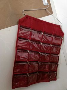 2 Beautiful Jewellery Organiser With Zip