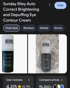 Sunday Riley Auto Correct Eye Cream