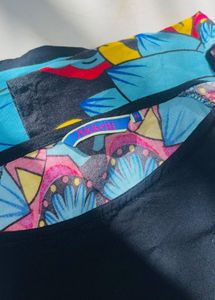 Colorful Patterned Fabric Piece