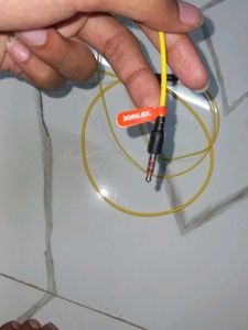 Yellow Wired Earphones