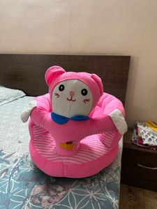 Pink Bunny Baby Support Seat