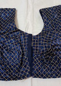 Navy blue blouse