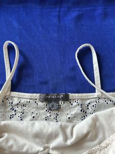 White Crop Top