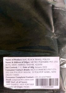 Mac Black Bag