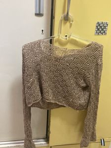 Crochet Off-Shoulder Top