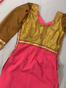 Pink kurta set