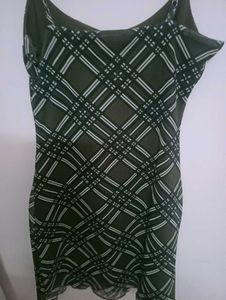 Plaid Mini Dress