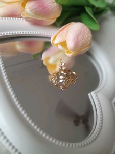 Gold Leaf Branch Ring (anti Tarnish)