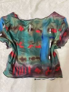 Trendy Tie-Dye Top