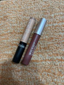 Swiss Beauty Concealer & Lipstick