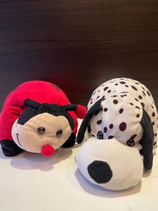 Baby Dog Foldable Cushion Pillow Soft Toys
