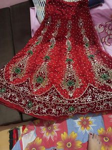 🥰🥳heavy bridal lehenga With Blouse 🥰🥰💕💕💕