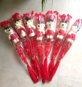 Teddy Bear Rose Bouquet Pack Of 7