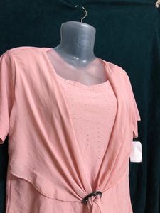 Pink Short Sleeve Top