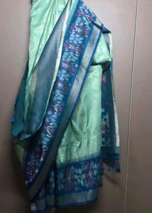 BrandNew Pista green Turquoise Vipul Silk Sari