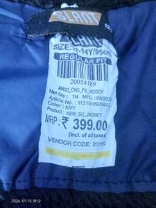 Stylish Two-Tone Kids' Jacket