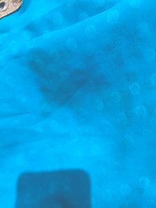 Saree Greenish Blue