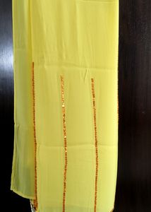 Biba Suit In Vibrant Yellow Colour