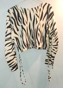 Zebra top (large)