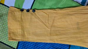 Khadi Cotton Kurti With Pant