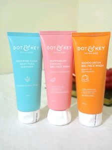 Brand New Dot & Key Face Wash Pick Any 1