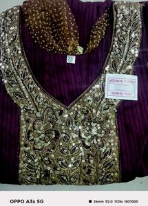 Embroidered Salwar Kameez - Size 38