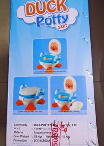 Potty Trainer Duck Seat. For Babies Upto +9mo